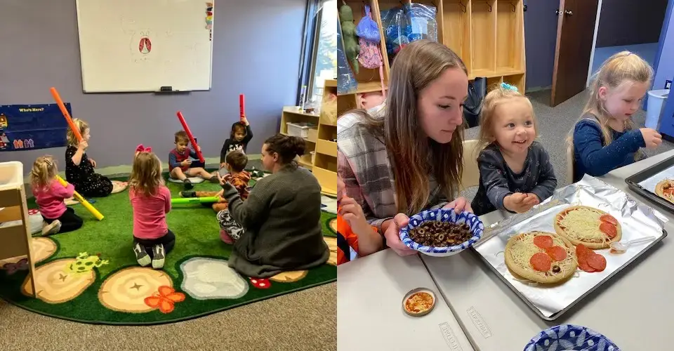 Two Images Pizza Party and Circle Time - Kalispell, Montana Early Education Preschool